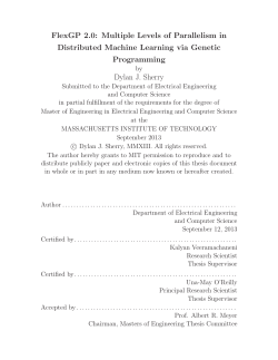 FlexGP 2.0: Multiple Levels of Parallelism in Distributed Machine