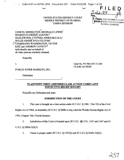 Case 8:97-cv-00760-JDW Document 257 Filed 03/22/99