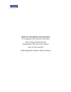 2015 - Rowan University