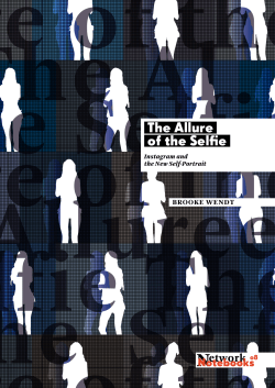 The Allure of the Selfie - Institute of Network Cultures
