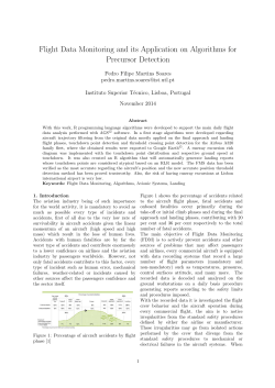 Flight Data Monitoring and its Application on