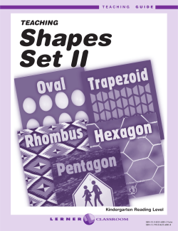 Shapes Set II (First Step Nonfiction) - Series