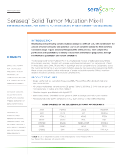 Seraseq&trade; Solid Tumor Mutation Mix-II