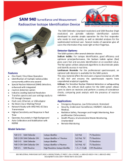 Radioactive Isotope Identification Device