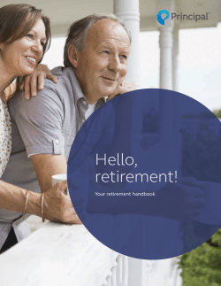 Hello, retirement! - Principal Financial Group