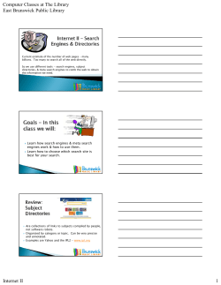 Computer Classes at The Library East Brunswick Public Library