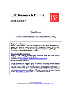 - LSE Research Online