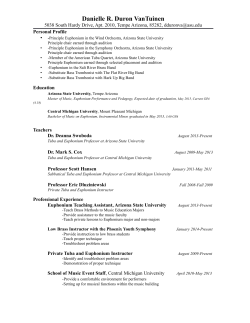 Curriculum Vitae - ASU People Search