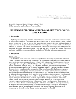 lightning detection methods and meteorological