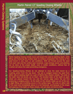 Martin Paired 13&rdquo; Spading Closing Wheels - Martin-Till