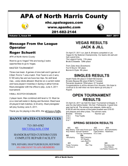 APA Of North Harris County