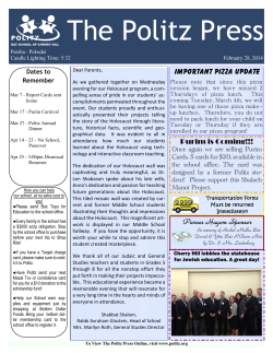 Politz Press 2.28.14