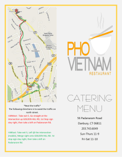 catering menu