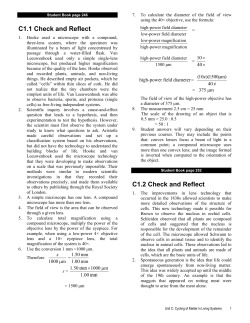 C1.1 Check and Reflect C1.2 Check and Reflect