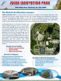 The Biotech Accelleration Campus