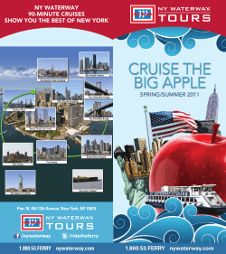 ny waterway 90-minute cruises show you