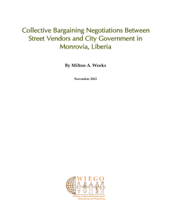Collective Bargaining Negotiations Between Street