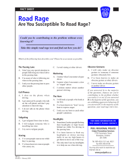 Road Rage - Peel Regional Police