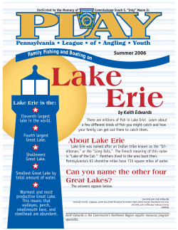 Lake Erie - Fish and Boat Commission