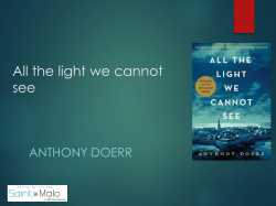 Stroll through Saint-Malo streets as the young Marie