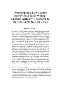 Orchestrating a Low-Carbon Energy Revolution Without Nuclear