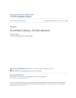 - CUNY Academic Works
