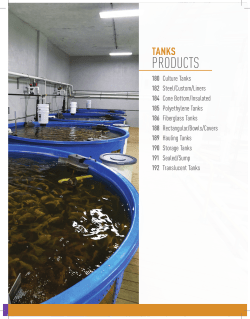 Tanks - Pentair Aquatic Eco