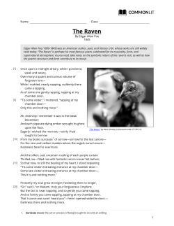 CommonLit | The Raven