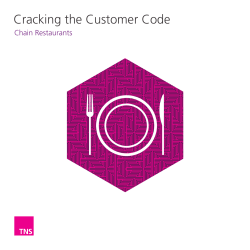 Cracking the Customer Code