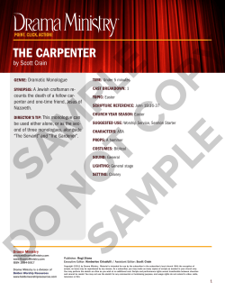 the carpenter - Discover Worship