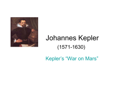 Johannes Kepler - Arthur Stinner