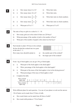 a) i) How many times 4 is 16? ii) Write their ratio. b) i) How many