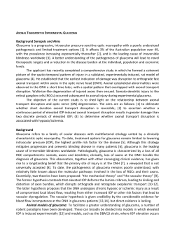 Neurodegeneration and regeneration in the optic nerve