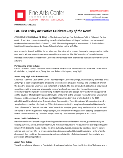 FAC First Friday Art Parties Celebrate Day of the Dead