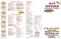 AJ`S KITCHEN AJ`S KITCHEN 978-657-0037