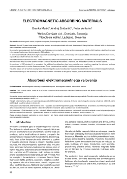 electromagnetic absorbing materials
