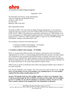 2017 MPFS Proposed Rule
