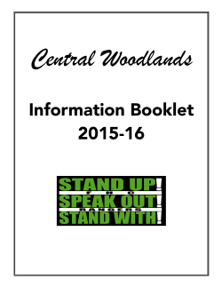 Information Booklet 2015-16 - Forest Hills Public Schools