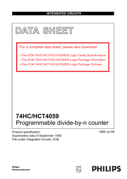 programmable divide-by-n counter