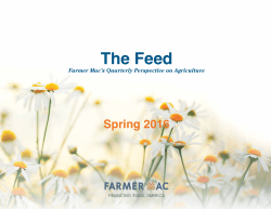 The Feed - Farmer Mac