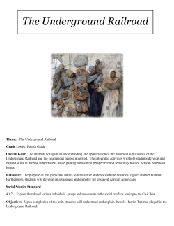 The Underground Railroad