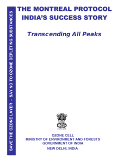 THE MONTREAL PROTOCOL INDIA`S SUCCESS