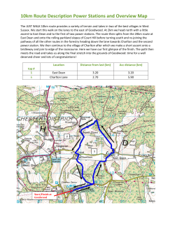 10km Route Description Power Stations and