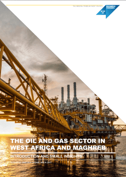 the oil and gas sector in west africa and maghreb