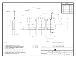 -All Dimensions in Millimeters- Advantek Part Number SOP28X