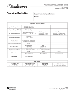 MII_SB_000X - BG0260A Tech Specs.indd