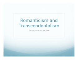 Romanticism and Transcendentalism Notes.pptx