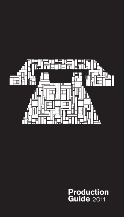 Production Guide 2011 - Hrvatski audiovizualni centar