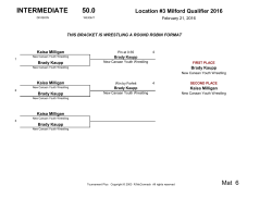 Qualifier Milford - USA Wrestling