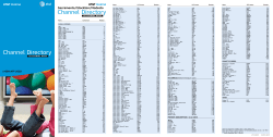 Channel Directory Channel Directory
